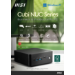 MSI Cubi NUC 1M Intel Core 5 120U Desktop PC, NUC, SFF, Mini Computer, HTPC, (16GB RAM, 512GB Storage, Windows 11 PRO), Intel Graphics/DDR5/Dual ThunderBolt 4/Dual HDMI/Dual LAN/WiFi 6E/BT 5.3/VESA - NUC 1M i5 120U FS 16GB 512GB W11P