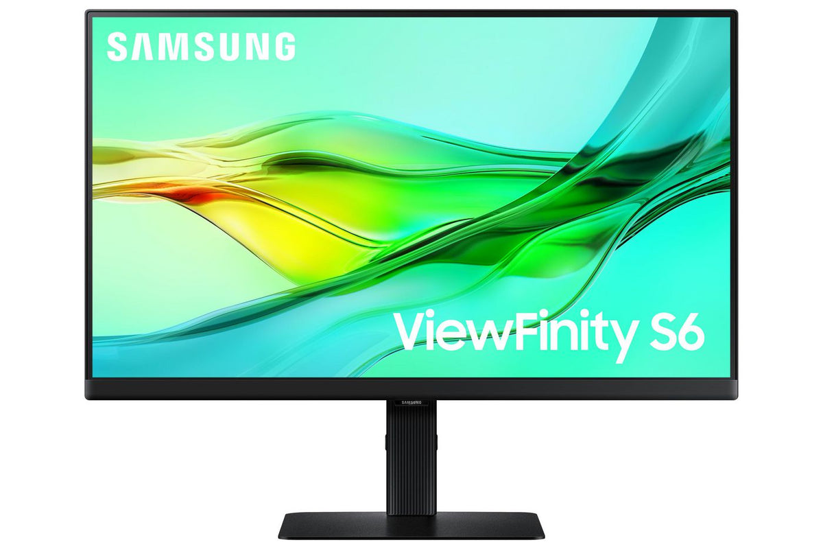 Samsung Viewfinity S6 S60Ud Computer Monitor 61 Cm (24") 2560 X 1440 Pixels Quad Hd Led Black