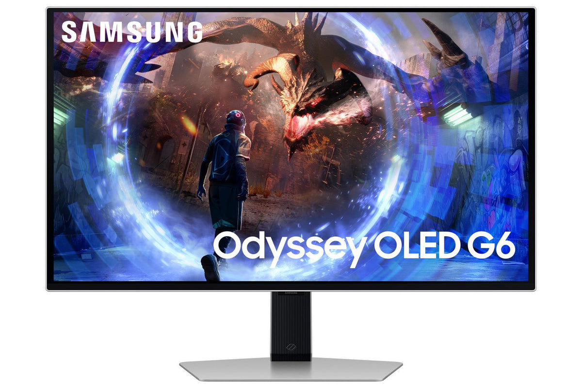 Samsung Odyssey G60Sd Computer Monitor 68.6 Cm (27") 2560 X 1440 Pixels Quad Hd Oled Silver