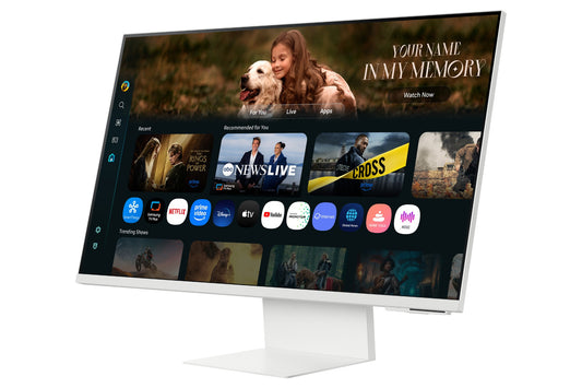 Samsung M8 M80F computer monitor 81.3 cm (32") 3840 x 2160 pixels 4K Ultra HD LCD White