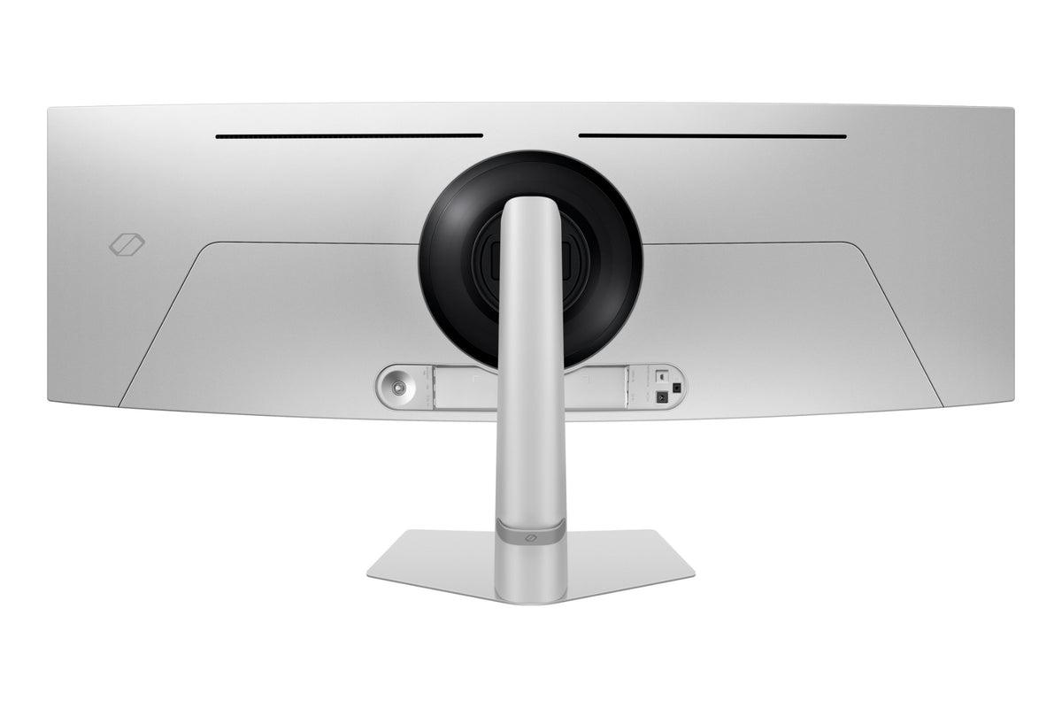 Samsung G91SD computer monitor 124.5 cm (49") 5120 x 1440 pixels Dual QHD OLED Silver