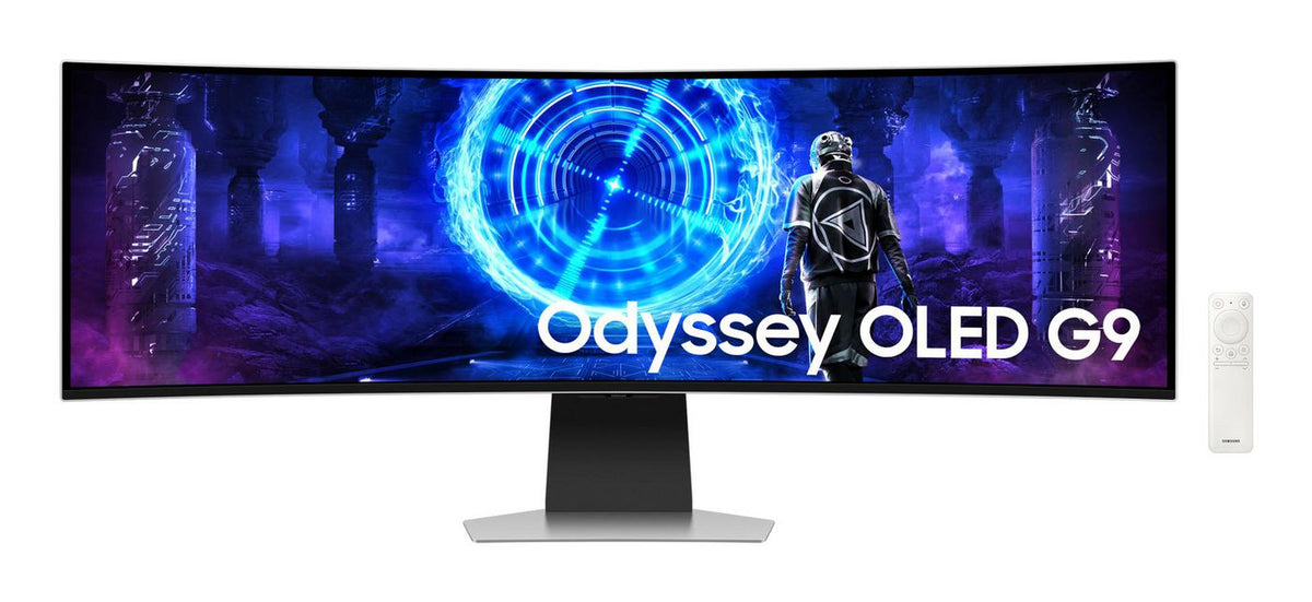 Samsung S49Dg954Su Computer Monitor 124.5 Cm (49") 5120 X 1440 Pixels Dual Qhd Oled Silver