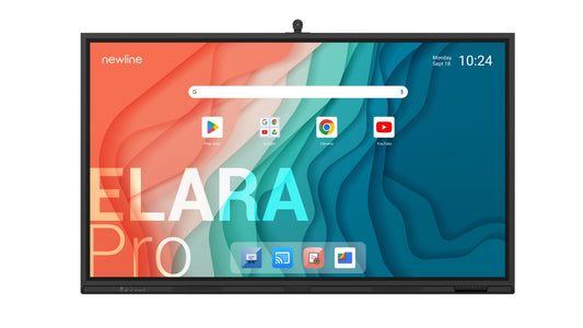 Newline Elara Pro interactive whiteboard 190.5 cm (75") 3840 x 2160 pixels Touchscreen Black