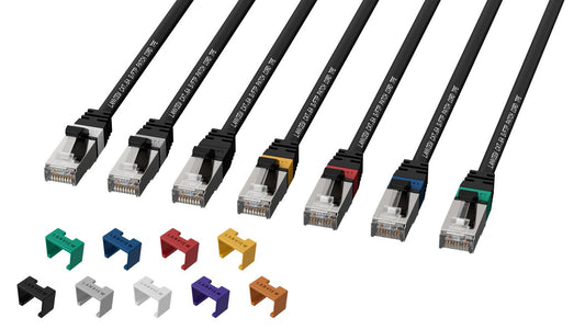 Lanview LV-SFTP6A075B networking cable Black 7.5 m Cat6a S/FTP (S-STP)