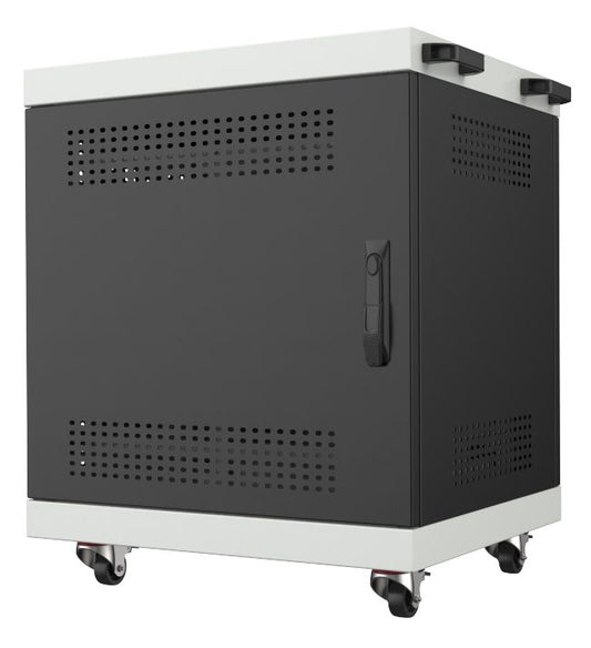 Lanview LVR14U6555BL-NOTEBOOK-LAPTOP portable device management cart/cabinet Black