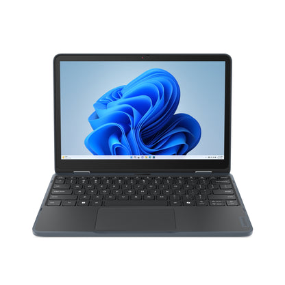 Lenovo 300w 2-in-1 Gen 5 Intel® N N150 Hybrid (2-in-1) 29.5 cm (11.6") Touchscreen HD 8 GB LPDDR5-SDRAM 128 GB UFS Wi-Fi 6E (802.11ax) Windows 11 Pro Grey English