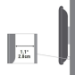 Vivolink VLMW4280 TV mount/stand 2.03 m (80") Black