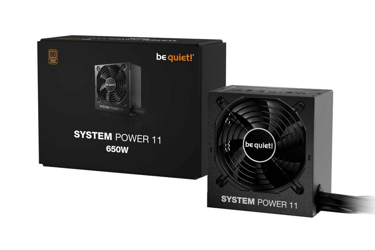 be quiet! System Power 11 650W power supply unit 20+4 pin ATX ATX Black