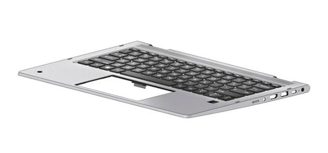 HP TOPCover W/2CAM W/KB CP BL FR M03445-051, Keyboard, French, Keyboard backlit, HP, ProBook x360 435 G7