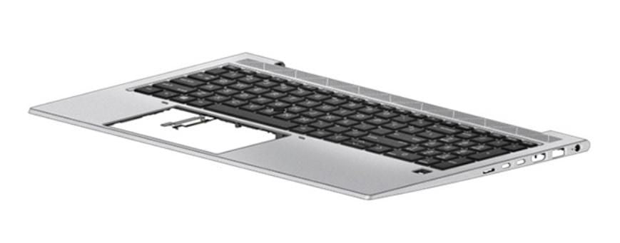 HP KB CP+PS BL SR FR M07491-051, Housing base + keyboard, French, Keyboard backlit, HP, EliteBook 850 G7