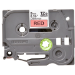 Brother TZE-421 DirectLabel black on red Laminat 9mm x 8m for Brother P-Touch TZ 3.5-18mm/6-12mm/6-18mm/6-24mm/6-36mm