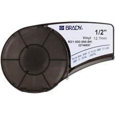 Brady Vinyl tape for M211 M210 BMP21-PLUS BMP21-LAB BMP21 12,7mm x6,40 m BMP21-PLUS, BMP21-LAB, BMP21, IDPAL, LABPAL