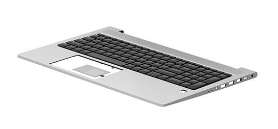 HP Top Cover W/Keyboard CP BL NUM KYPD SR FR M22004-051, Keyboard, French, Keyboard backlit, HP