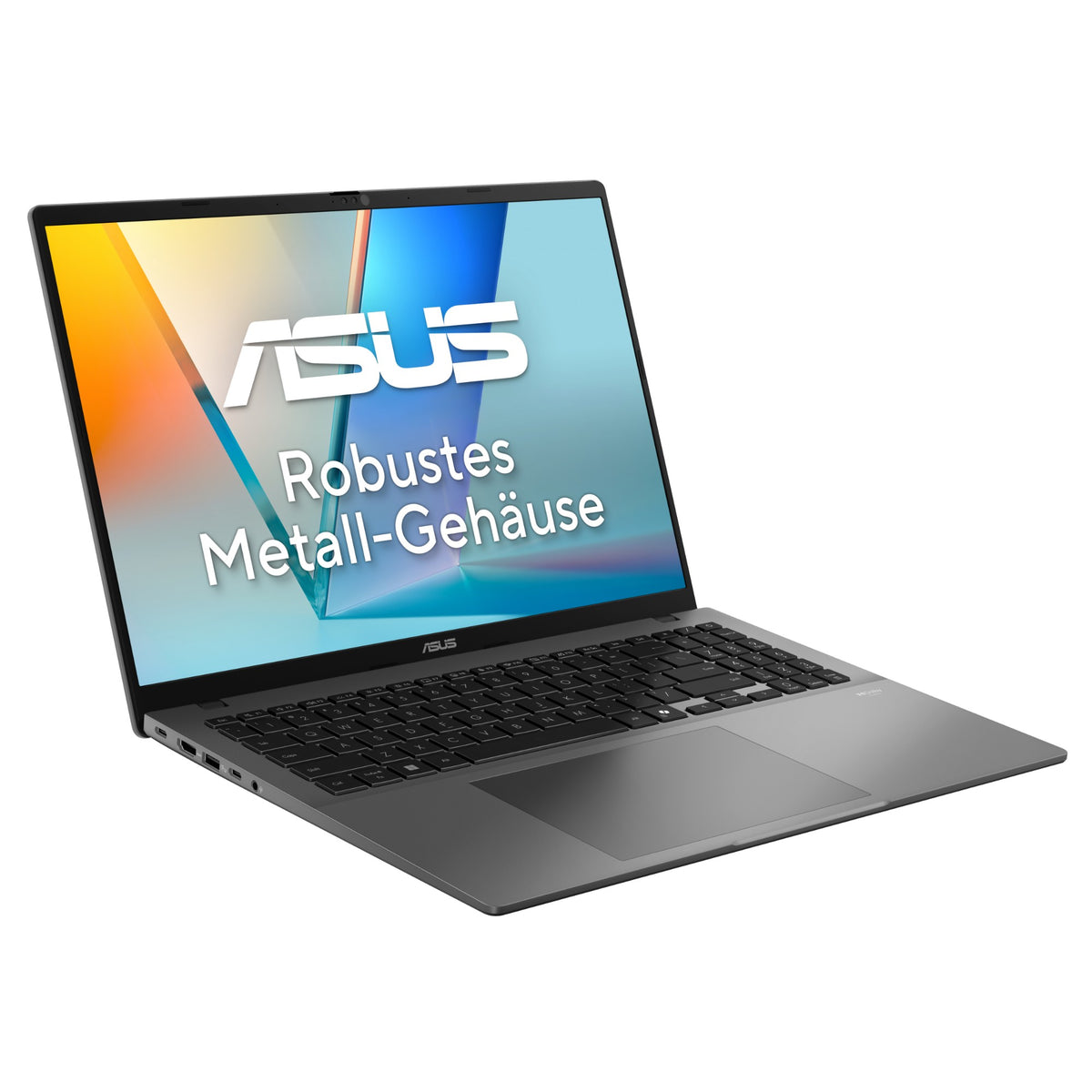 ASUS Vivobook S16 M3607GA-SH004W Copilot+ PC AMD Ryzen™ AI 7 445 Laptop 40.6 cm (16") WUXGA 32 GB DDR5-SDRAM 1 TB SSD Wi-Fi 6 (802.11ax) Windows 11 Home Grey