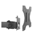 Manhattan Desk Mount for TV & Monitors (Full Motion), For screens 13" to 27", Clamp fitting to desk, VESA compatibility: 75x75mm and 100x100mm - check the dimensions of the four mounting holes on back of screen to ensure it fits, Max 8kg, Bracket, Lifetim