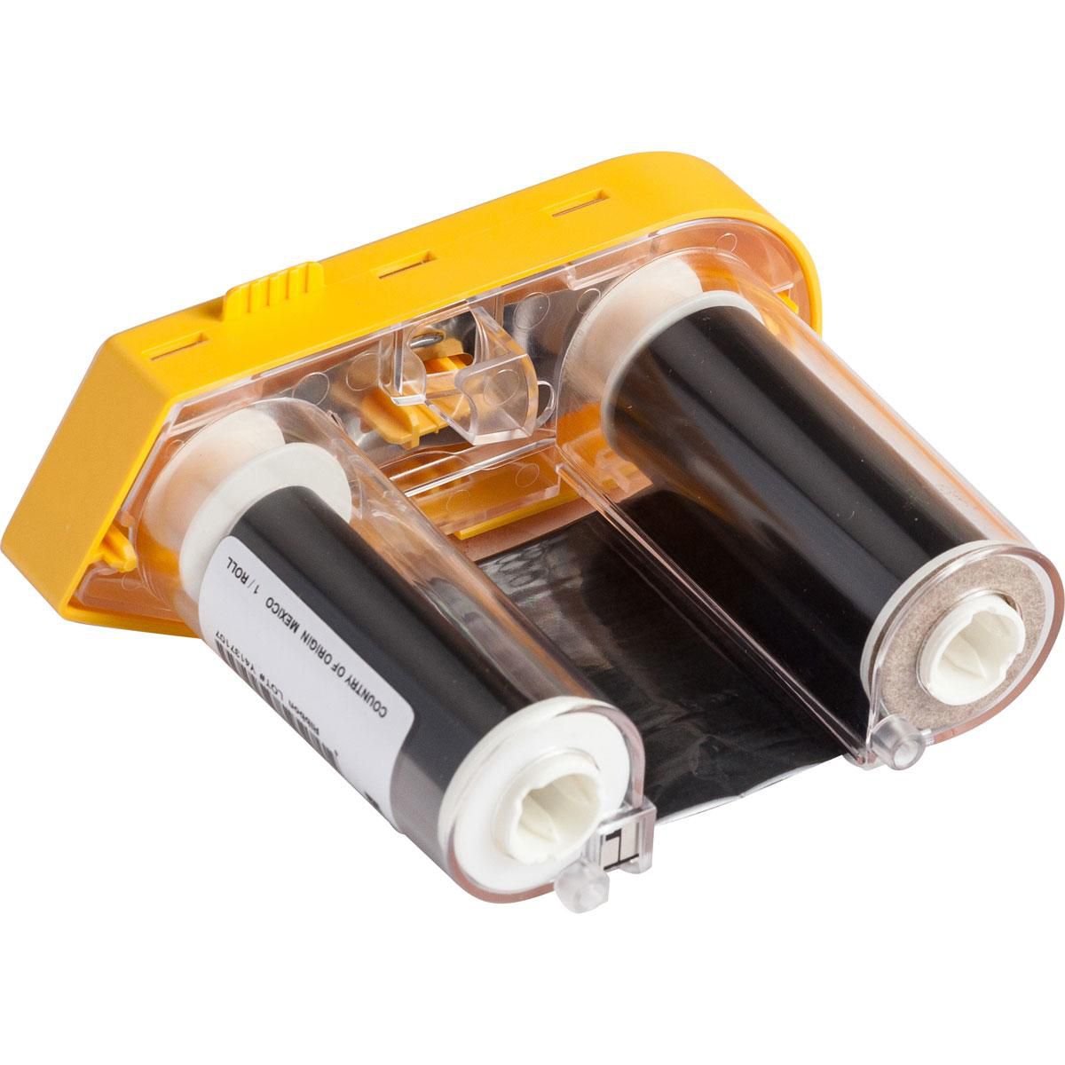 Brady R10010 Series Black Ribbon for M611, M610 and BMP61 M61-R10010, BMP61 Label Printer, BradyPrinter M611 Mobile Label Printer, Black,
