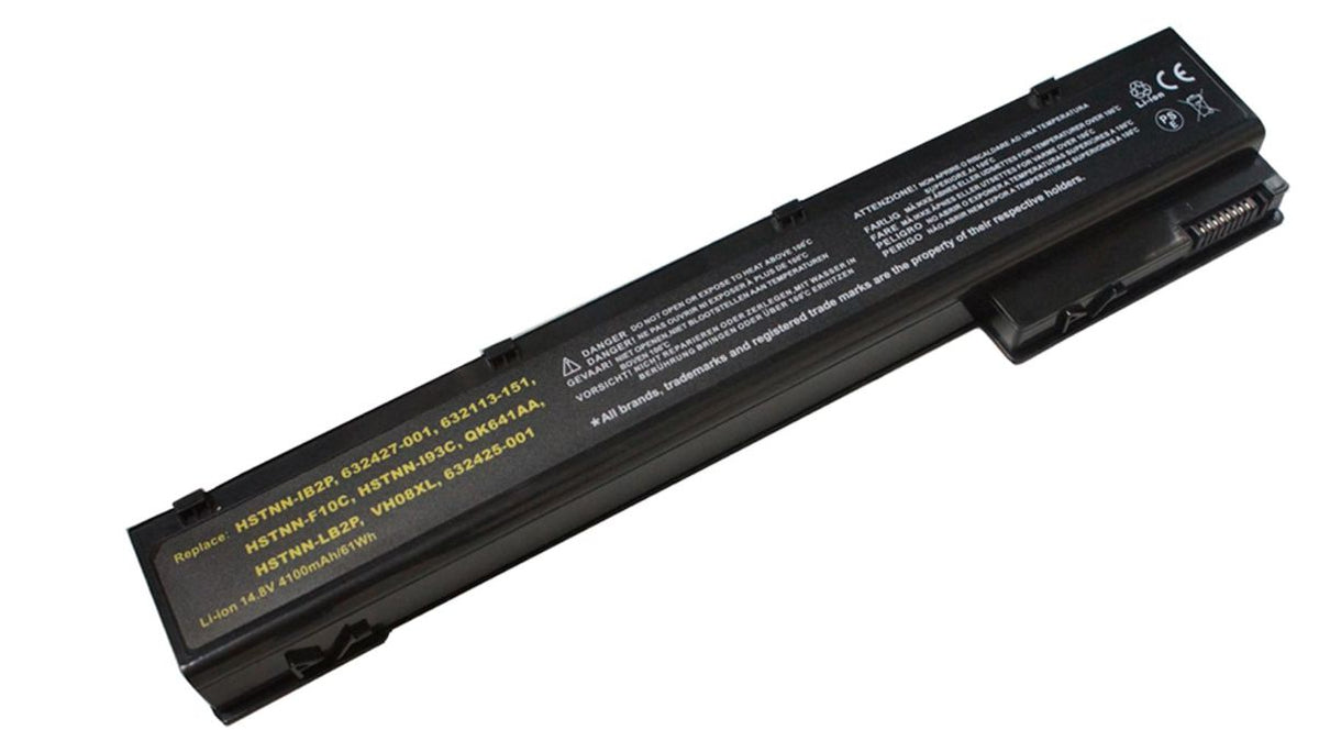 CoreParts Laptop Battery for HP 65.12Wh 14.8V 4400mAh 65Wh 8 Cell Li-ion 14.8V 4.4Ah Black