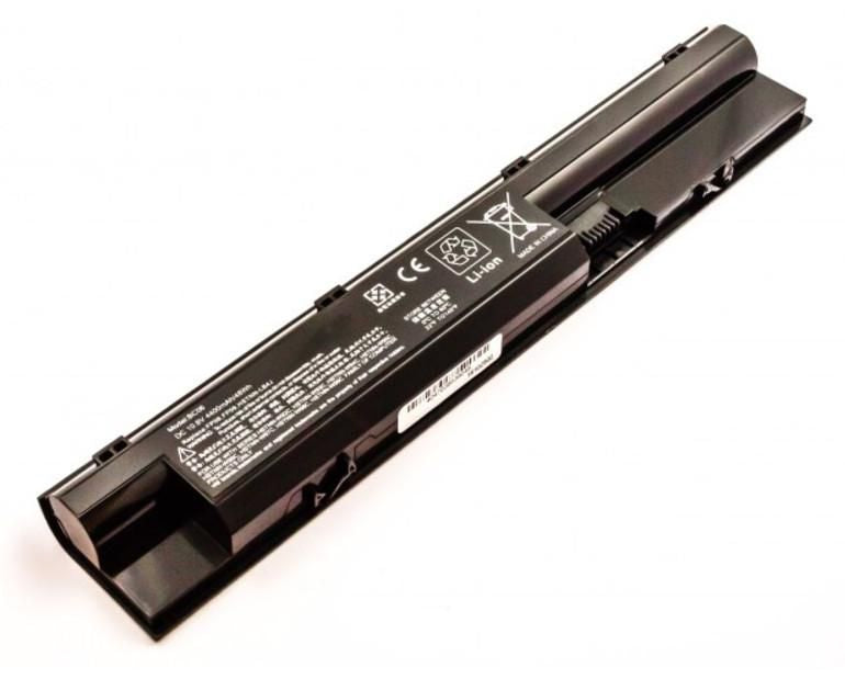 CoreParts Laptop Battery for HP 47.52Wh 10.8V 4400mAh 48Wh 6 Cell Li-ion 10.8V 4.4Ah BlackH6L26AA, H6L27AA, HSTNN-IB4J, HSTNN-LB4K, HSTNN-UB4J,