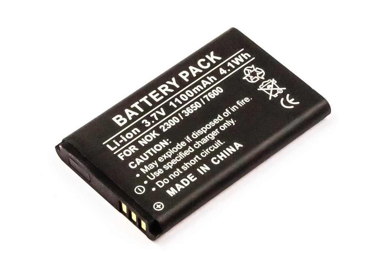 CoreParts Battery for Mobile 4Wh Li-ion 3.7V 1100mAh Black, Nokia 4Wh Li-ion 3.7V 1100mAh Black, Nokia