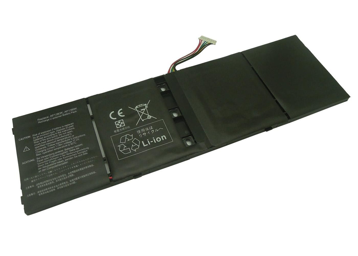 CoreParts Laptop Battery for Acer 53.00Wh 15V 3533mAh 53Wh 4 Cell Li-Pol 15V 3533mAh Black