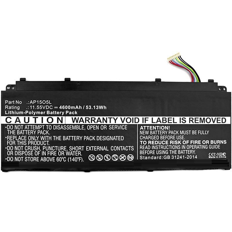 CoreParts Laptop Battery for Acer 48.29Wh 11.1V 4350mAh 48Wh Li-Pol 11.1V 4350mAh Black for Acer Notebook