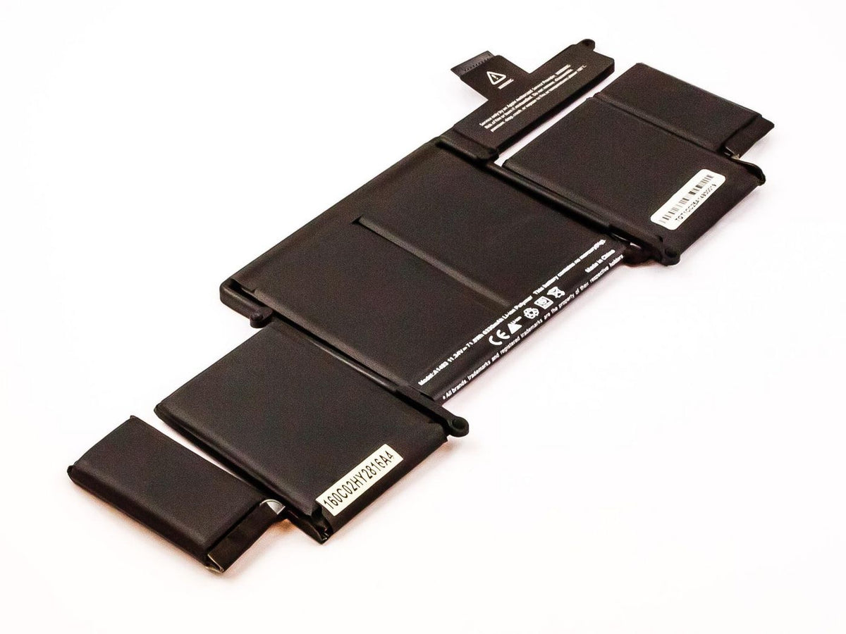 CoreParts Laptop Battery for Apple 71.44Wh 11.34V 6300mAh 72Wh 6 Cell Li-Pol 11.34V 6.3Ah Macbook Pro Retina 13", A1502 Late 2013 And Mid 2014