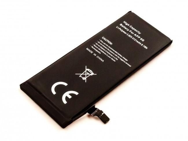 CoreParts Battery 8.1Wh 3.82V Li-Pol 2121mAh for iPhone6 8.1Wh 3.82V Li-Pol 2121mAh for iPhone 6 High Capacity Battery