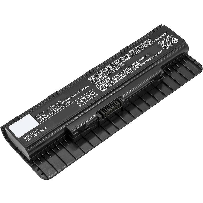 CoreParts Laptop Battery for Asus 47.52Wh 10.8V 4400mAh 52Wh Li-ion 10.8V 4400mAh Black, G551, G551J, G551JK, G551JM, G551JW, G551JX, G58,