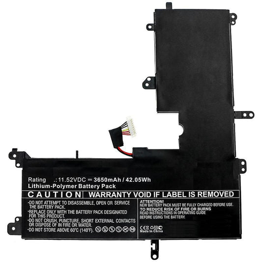 CoreParts Laptop Battery for Asus 41.04Wh 11.4V 3600mAh 42WH Li-ion 11.52V 3.65Ah for Asus, Q405UA, Q405UA-BI5T5, Q405UA-BI5T7