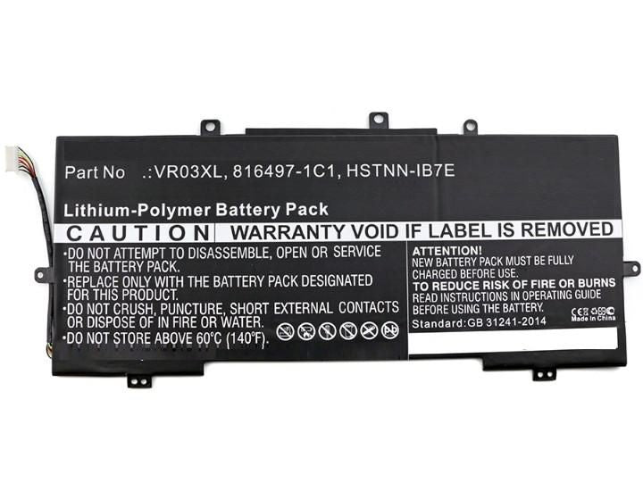CoreParts Laptop Battery for HP 33.06Wh 11.4V 2900mAh 33Wh Li-Pol 11.4V 2900mAh Black, Envy 13-D046TU, Envy 13-D051TU, Pavilion 13-D, Pavilion