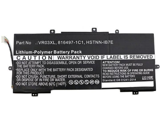 CoreParts Laptop Battery for HP 33.06Wh 11.4V 2900mAh 33Wh Li-Pol 11.4V 2900mAh Black, Envy 13-D046TU, Envy 13-D051TU, Pavilion 13-D, Pavilion