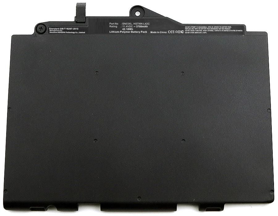 CoreParts Laptop Battery for HP 30.78Wh 11.4V 2700mAh 31Wh Li-Pol 11.4V 2700mAh Black, EliteBook 725 G3, EliteBook 820 G3