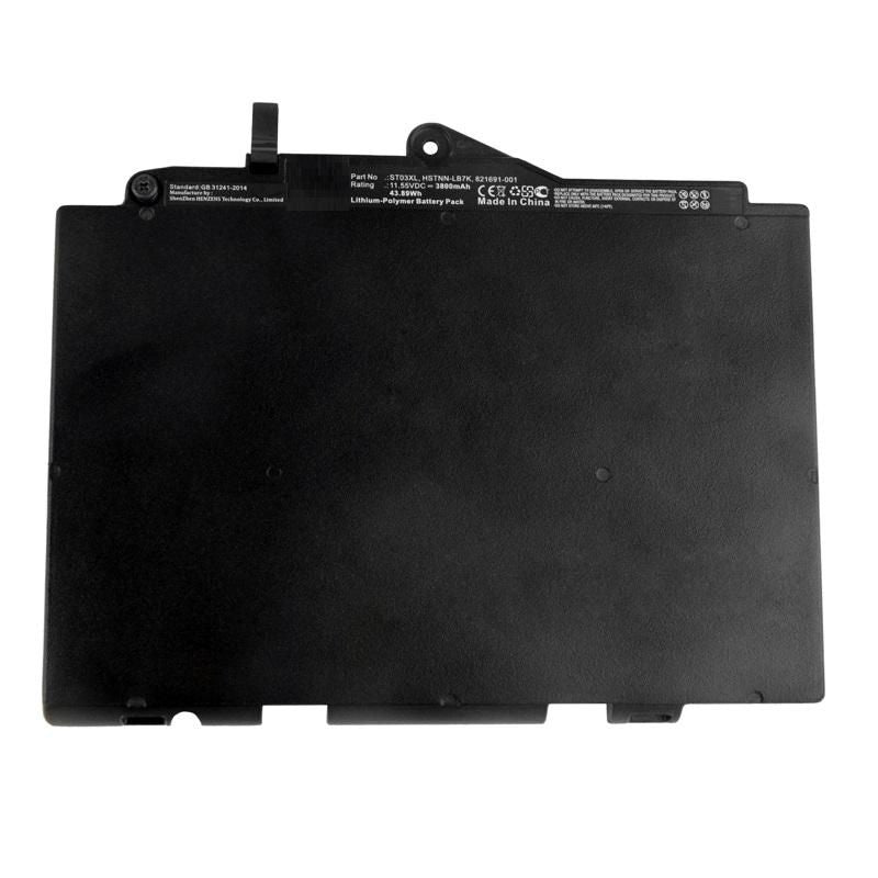 CoreParts Laptop Battery for HP 44.40Wh 11.1V 4000mAh 44WH Li-Pol 11.55V 3800mAh Black, EliteBook 828 G4, EliteBook 725 G4, EliteBook 820 G4,