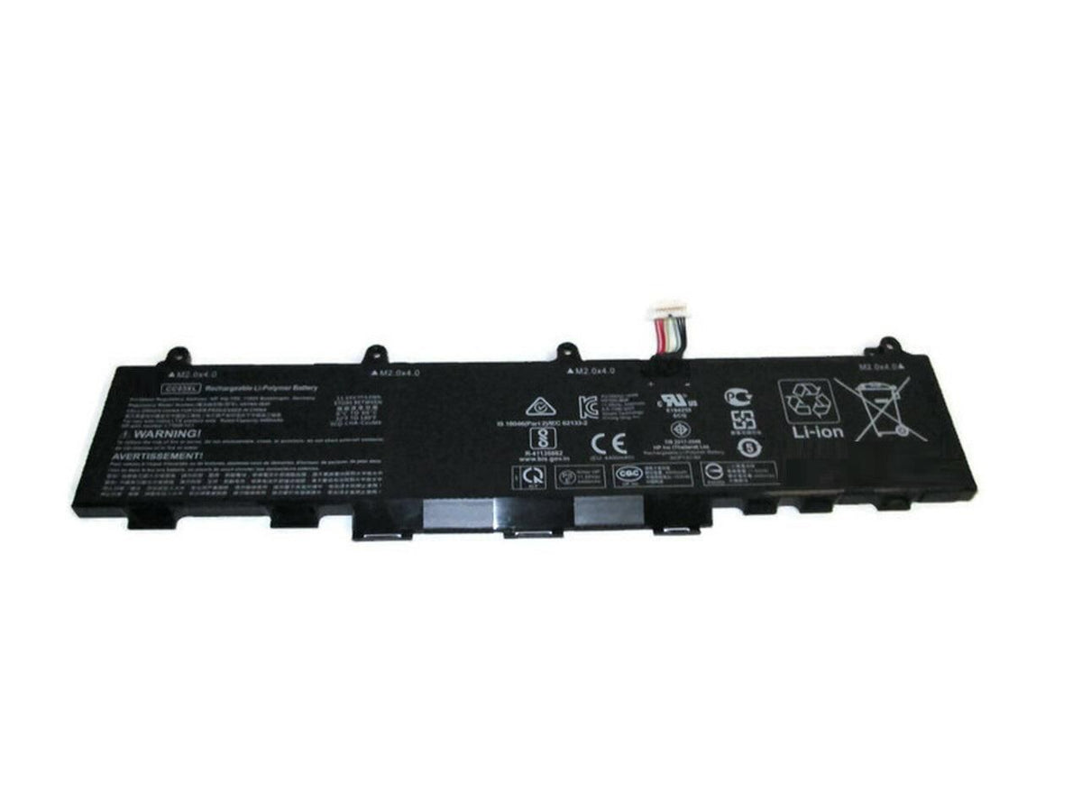 CoreParts Laptop Battery for HP 50.00Wh 11.55V 4300mAh 50Wh 3Cell Li-ion 11.55V 4300mAh Black, for EliteBook 835 G7 23Y57EAZBook Firefly 14 G7