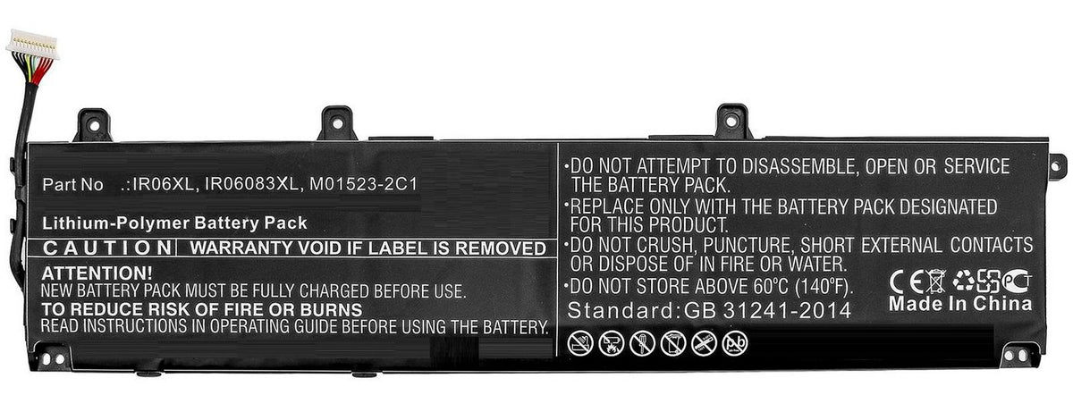 CoreParts Laptop Battery for HP 79.70Wh 11.55V 6900mAh 79.70Wh Li-Polymer 11.55V 6900mAh for HP ZBook Power G7