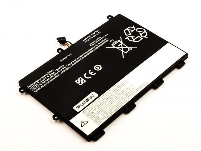 CoreParts Laptop Battery for Lenovo 34Wh 7.4V 4500mAh 34Wh Li-Pol 7.4V 4500mAh Black, ThinkPad Yoga 11e
