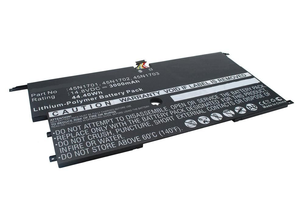 CoreParts Laptop Battery for Lenovo 42.56Wh 15.2V 2800mAh 43Wh Li-Pol 15.2V 2800mAh Black, 20A7, 20A8, ThinkPad X1 Carbon 14