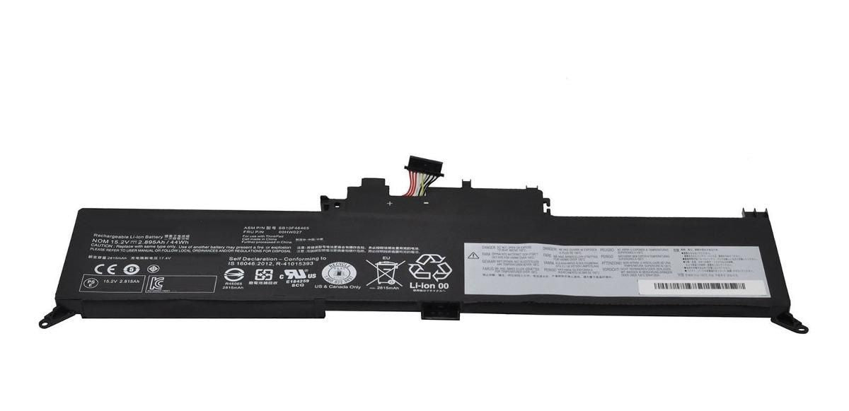 CoreParts Laptop Battery for Lenovo 43.00Wh 15V 2895mAh 43WH Li-Pol 15V 2895mAh Black, for Lenovo ThinkPad Yoga 260 Series