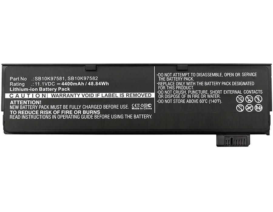 CoreParts Laptop Battery for Lenovo 49Wh 11.1V 4400mAh 49Wh Li-Pol 11.1V 4.4Ah, for Thinkpad P51S, Thinkpad T470, Thinkpad T570