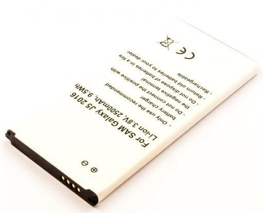 CoreParts Battery for Samsung 9.63Wh Li-ion 3.85V 2500mAh 9.5Wh Li-ion 3.8V 2500mAh Battery Samsung Galaxy J5 2016