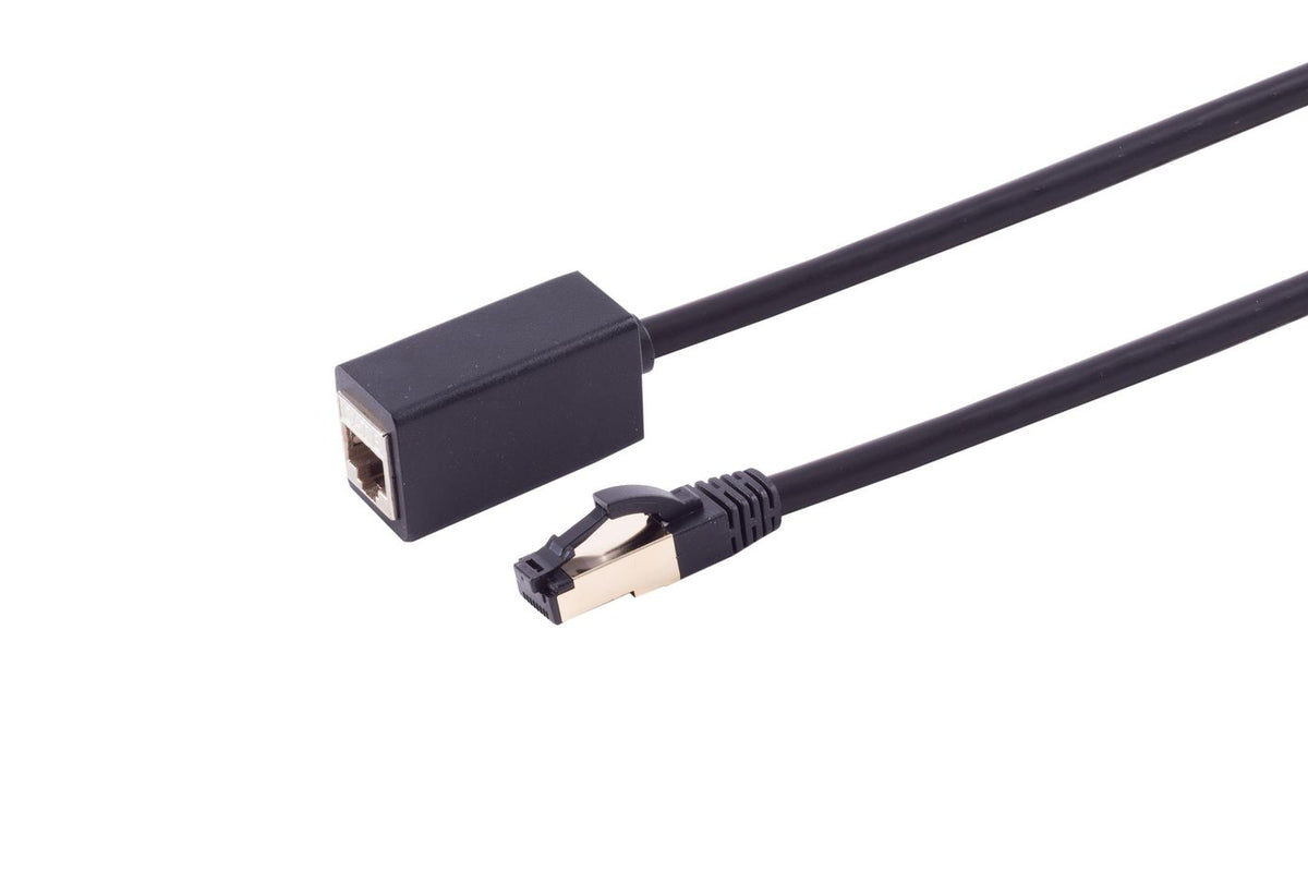 MicroConnect CAT8.1 S/FTP Extension Cable LSZH 5m Black MicroConnect CAT8.1 S/FTP Extension Cable LSZH 5m Black