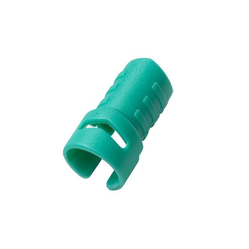 MicroConnect ColorFlex Clips for USB series 20 pcs, Green Detachable strainrelief 10 pcs Green