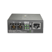 StarTech.com Single-Mode (SM) SC Fiber Media Converter for 10/100/1000 Networks, Standalone Gigabit Ethernet to SC Fiber Converter, 1310nm, 10km - TAA