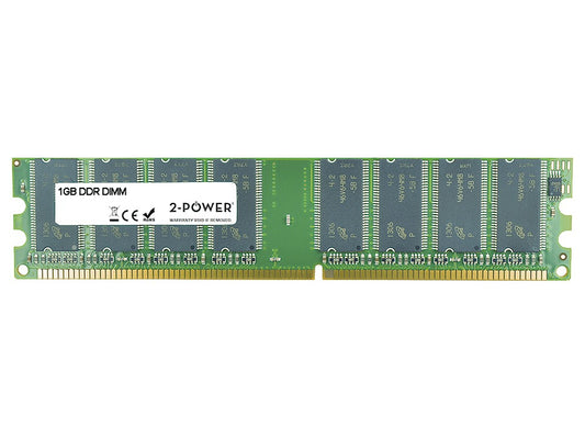 2-Power 1GB DDR 400MHz DIMM Memory