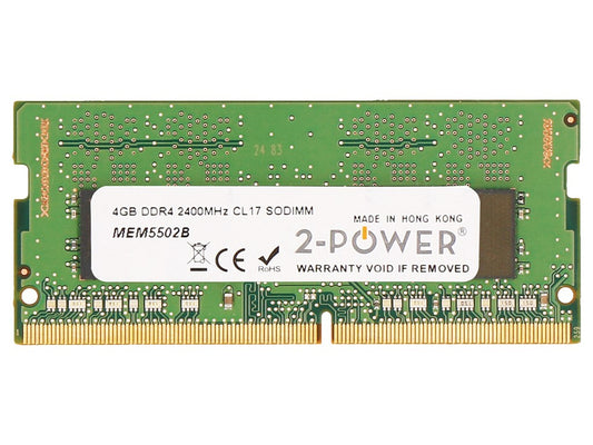 2-Power 4GB DDR4 2400MHz CL17 SODIMM Memory