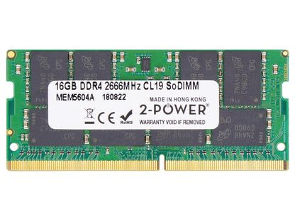 2-Power MEM5604A memory module 16 GB 1 x 16 GB DDR4 260-pin SO-DIMM