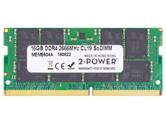 2-Power MEM5604A memory module 16 GB 1 x 16 GB DDR4 260-pin SO-DIMM