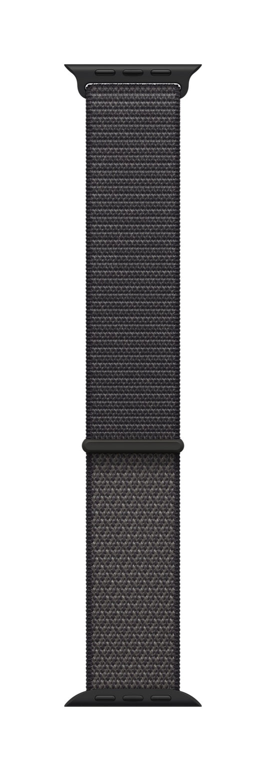 Apple MFFA4ZM/A smart wearable accessory Band Dark Grey Nylon, Recycled polyester, Spandex