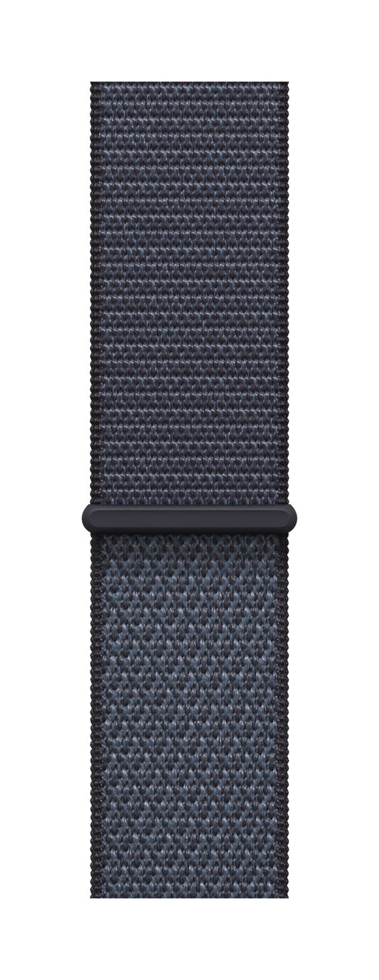 Apple MFFC4ZM/A smart wearable accessory Band Blue Nylon, Recycled polyester, Spandex