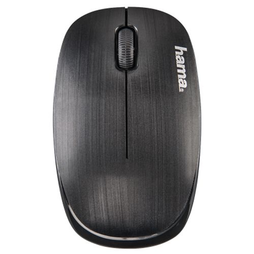 Hama MW-110 Wireless Optical Mouse, 3 Buttons, USB Nano Receiver, Black